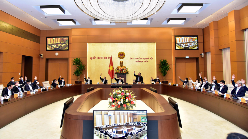 Ủy ban Thường vụ Quốc hội thông qua nghị quyết thành lập các phường thuộc thị xã Phổ Yên và thành phố Phổ Yên.