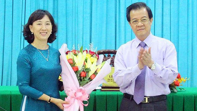 Bà Nguyễn Thị Minh Thúy vừa được phê chuẩn kết quả bầu chức vụ Phó Chủ tịch UBND tỉnh An Giang