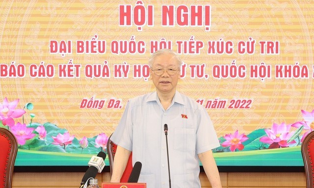 Tổng Bí thư Nguyễn Phú Trọng.