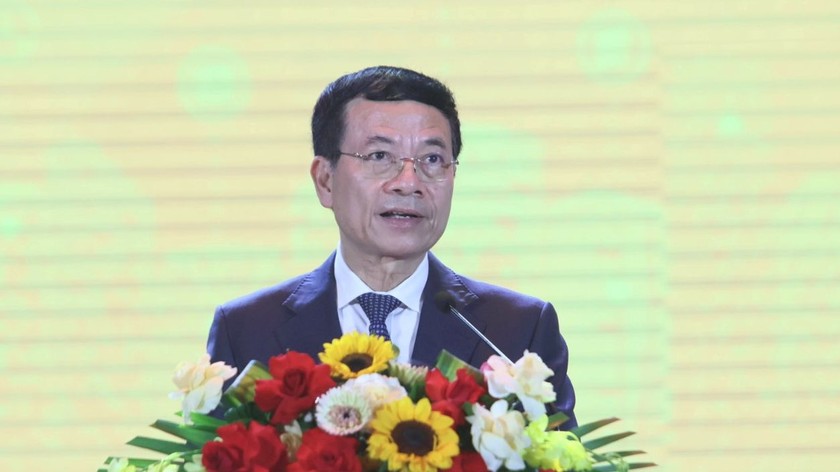 Bộ trưởng Nguyễn Mạnh Hùng. (Ảnh: PV)