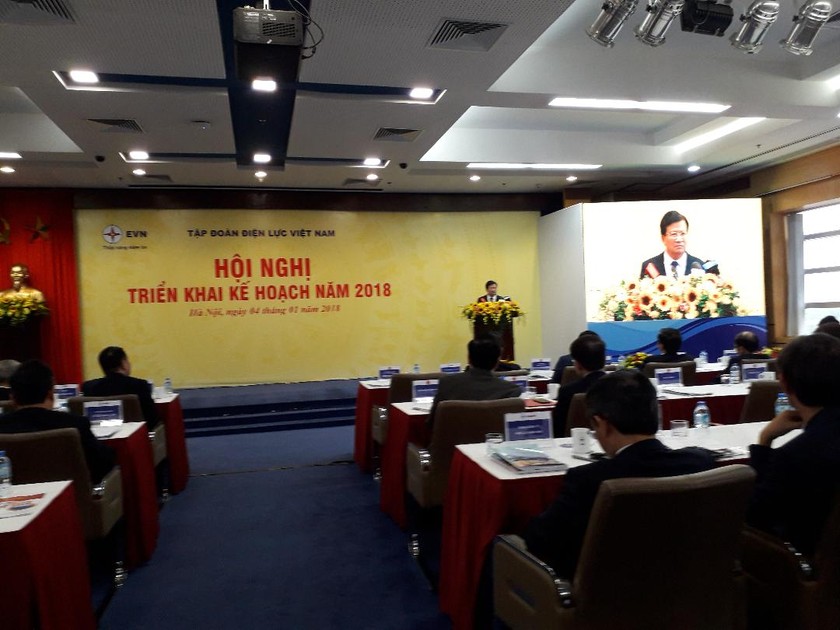 Phó Thủ tướng Trịnh Đình Dũng giao nhiệm vụ cho EVN trong Hội nghị triển khai công tác 2018