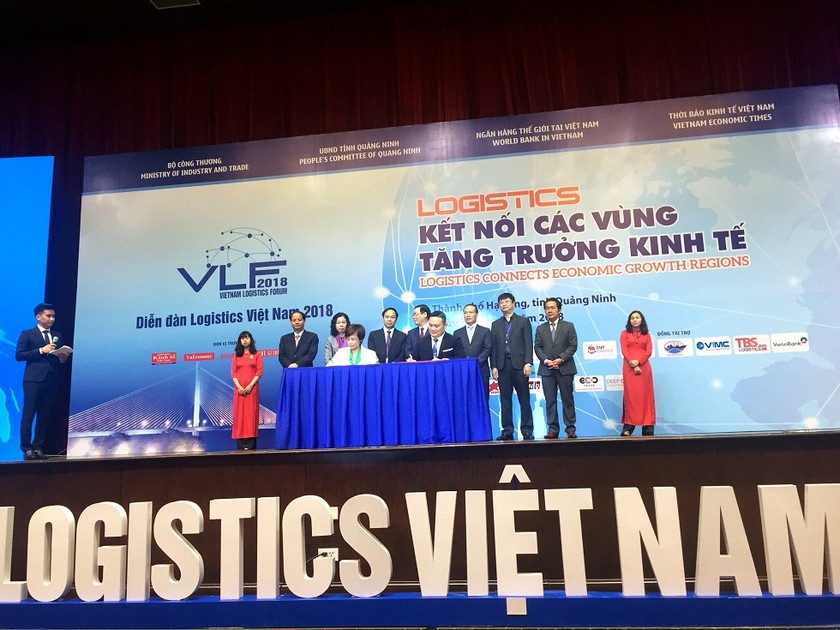 Lễ ký kết được thực hiện trong khuôn khổ Diễn đàn Logistics Việt Nam