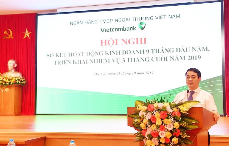 Hội nghị sơ kết kết quả kinh doanh của Vietcombank