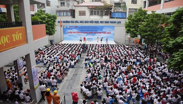 Hơn 2.400 học sinh đã tham gia chương trình
