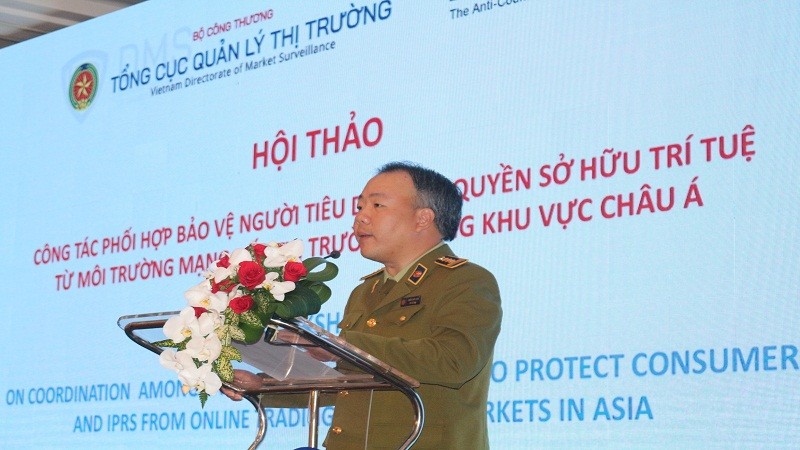 Tổng cục trưởng Trần Hữu Linh phát biểu tại Hội thảo