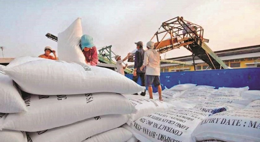 Cần phải để lượng gạo chờ tại Cảng được xuất khẩu trước