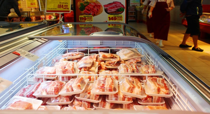 Thịt lợn nhập khẩu sẽ được giảm giá đến 37% tại hệ thống siêu thị Big C miền Bắc
