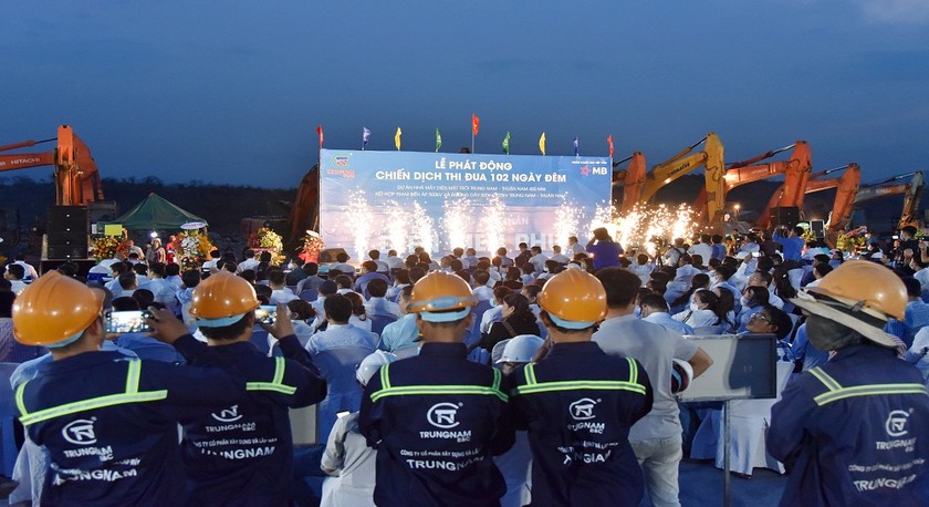 Phát động chiến dịch 102 ngày đêm thực hiện xong dự án 12.000 tỷ đồng là tham vọng rất lớn của Trung Nam Group.