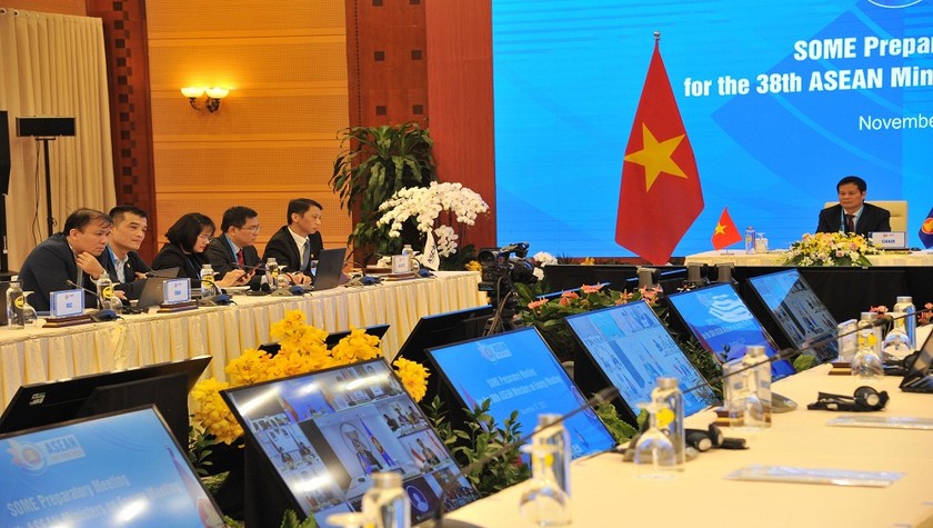 Một phiên họp trù bị cho Hội nghị Bộ trưởng Năng lượng các nước ASEAN.