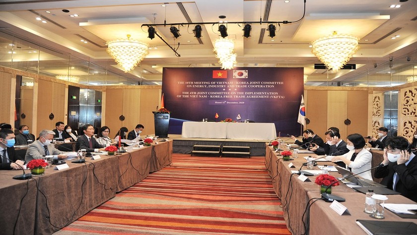 Kỳ họp Ủy ban hỗn hợp Việt Nam - Hàn  Quốc vừa diễn ra.