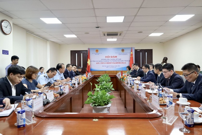 Đề xuất ký biên bản hợp tác giữa 2 cơ quan quản lý thị trường Việt Nam - Trung Quốc
