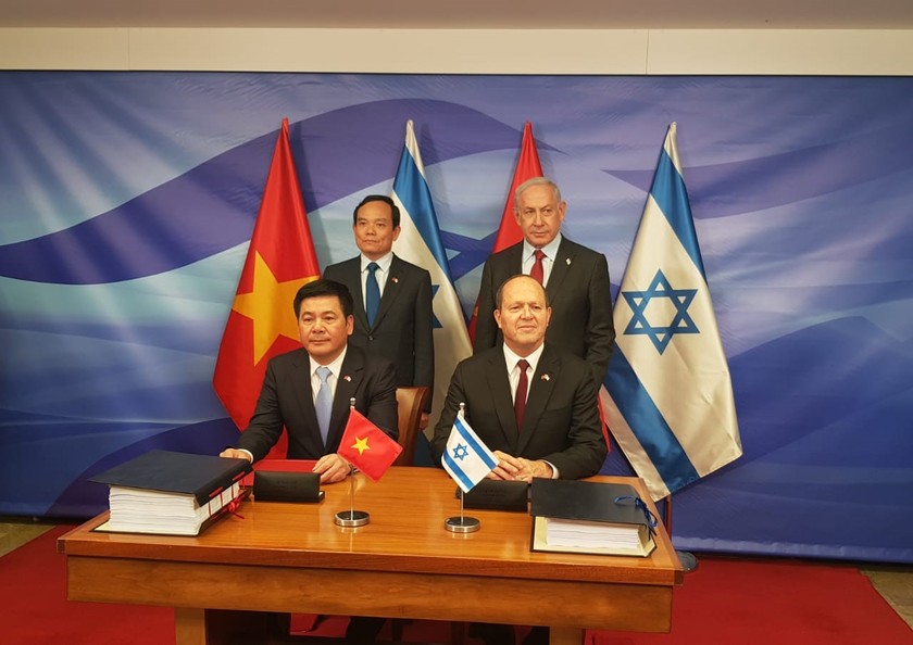 Việt Nam - Israel chính thức ký kết hiệp định thương mại tự do