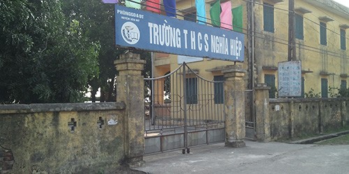 Trường THCS Nghĩa Hiệp huyện Yên Mỹ tỉnh Hưng Yên.