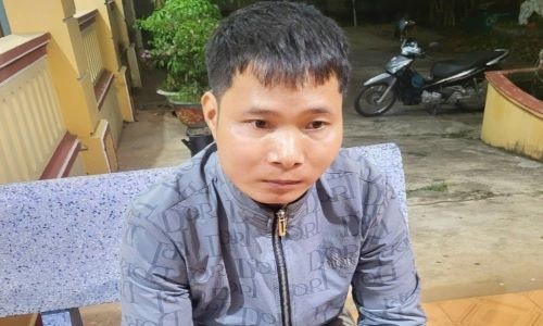 Đối tượng Ngô Văn Tiếp bị bắt giữ tại huyện Mang Yang sau khi gây án