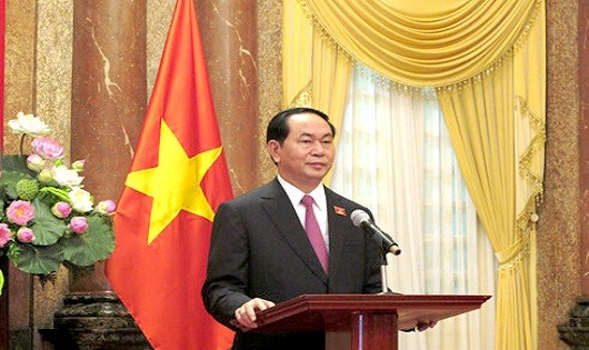 Chủ tịch nước Trần Đại Quang. Ảnh: Chinhphu.vn