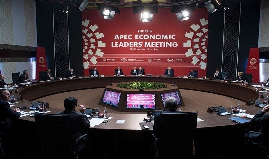 Lãnh đạo APEC tại cuộc họp.