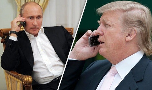 Ông Putin và ông Trump.