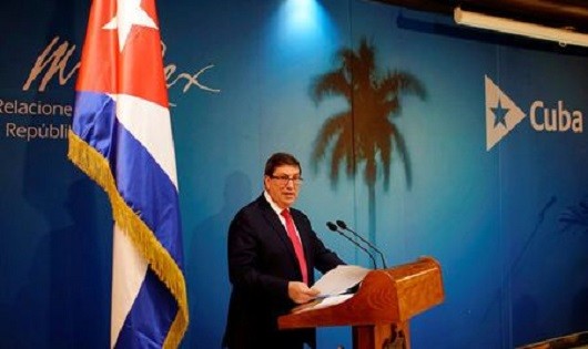 Ngoại trưởng Cuba Bruno Rodriguez.