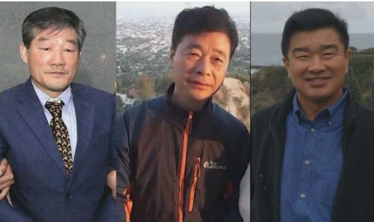 3 công dân Mỹ vừa được Triều Tiên thả ra.