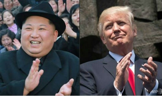 Nhà lãnh đạo Triều Tiên và Tổng thống Mỹ Trump.
