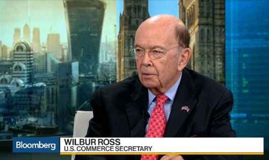 Bộ trưởng thương mại Mỹ Wilbur Ross.