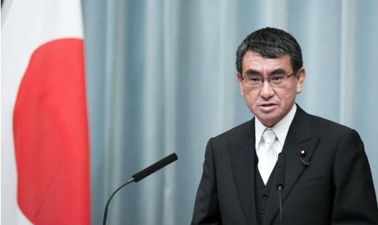 Bộ trưởng Ngoại giao Nhật Bản Taro Kono.