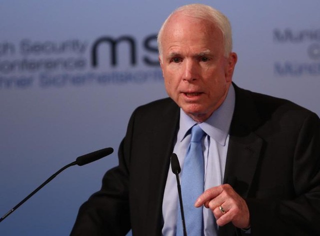 Thượng nghị sỹ Mỹ John McCain.