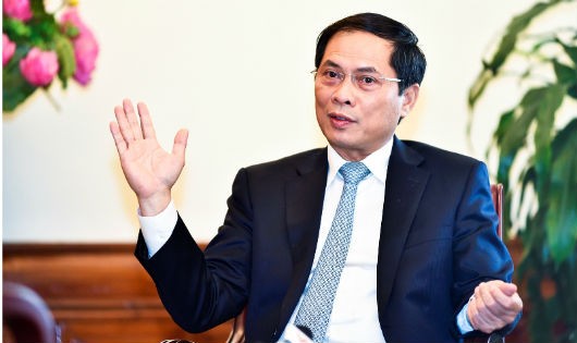 Thứ trưởng thường trực Bộ Ngoại giao Bùi Thanh Sơn.