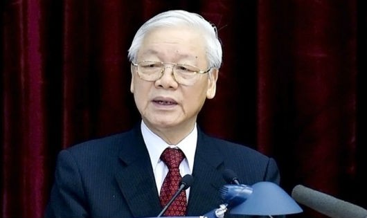 Tổng Bí thư Nguyễn Phú Trọng đượcTrung ương thống nhất rất cao giới thiệu để Quốc hội bầu làm Chủ tịch nước.