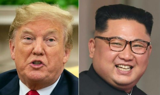 Ông Trump và ông Kim.