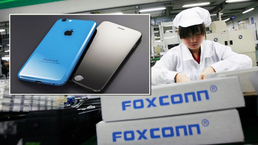 Những chiếc iPhone được sản xuất tại Trung Quốc