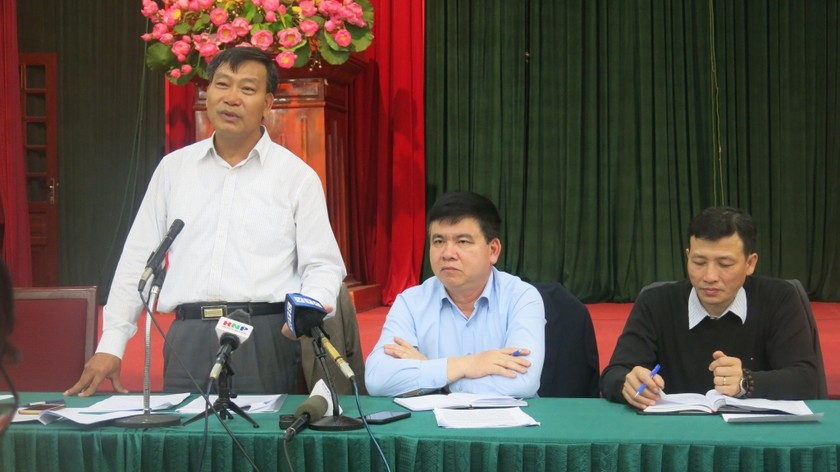 Ông Trần Ngọc Nam - Phó Giám đốc Sở Kế hoạch & Đầu tư TP Hà Nội thông tin tại hội nghị.