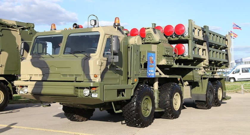 Hệ thống phòng thủ tên lửa thế hệ mới Vityaz S-350.