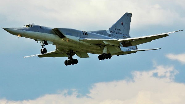 Máy bay ném bom Tu-22M3 của Nga.