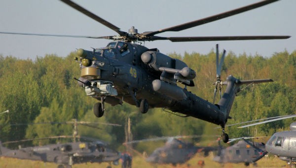 Máy bay trực thăng tấn công Mi-28NM của Nga