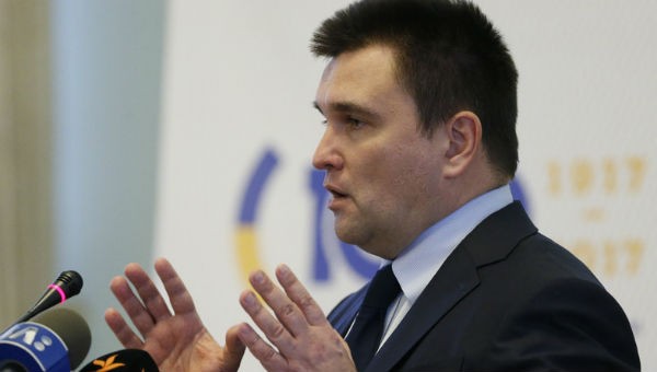 Bộ trưởng Ngoại giao Ukraine Pavlo Klimkin.