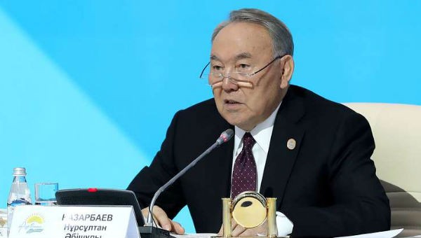 Tổng thống Kazakhstan Nursultan Nazarbayev.