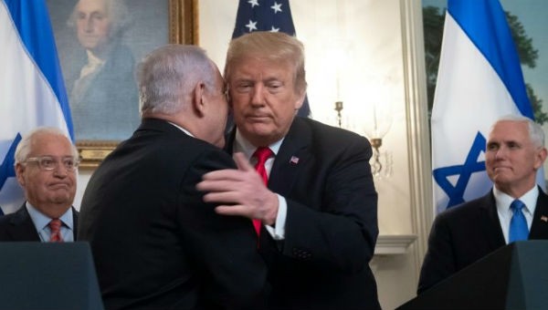 Ông Trump và ông Netanyahu.