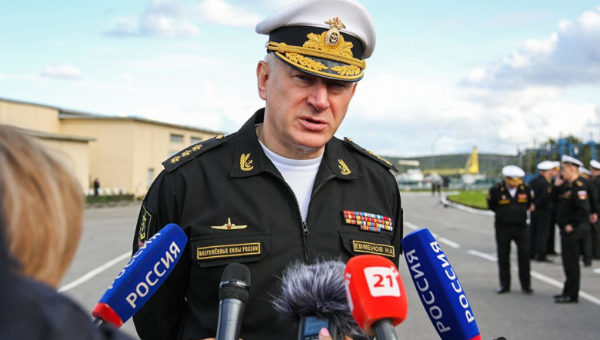 Đô đốc Nikolai Evmenov - tân Tư lệnh Lực lượng Hải quân Nga.