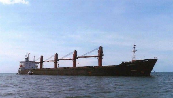 Tàu của Triều Tiên bị bắt giữ.