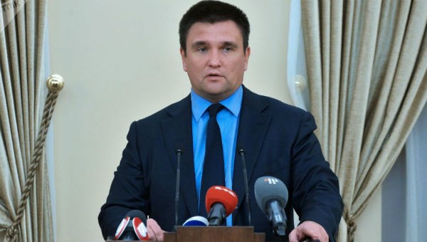 Ngoại trưởng Ukraine Pavel Klimkin.