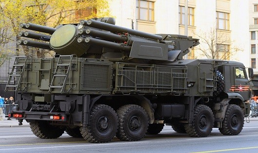 Tổ hợp tên lửa - pháo phòng không Pantsir của Nga