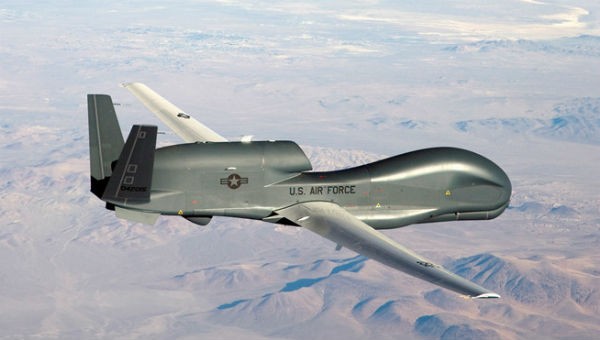Máy bay không người lái Global Hawk vừa bị Iran bắn hạ.