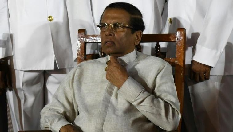 Tổng thống Sri Lanka Maithripala Sirisena.