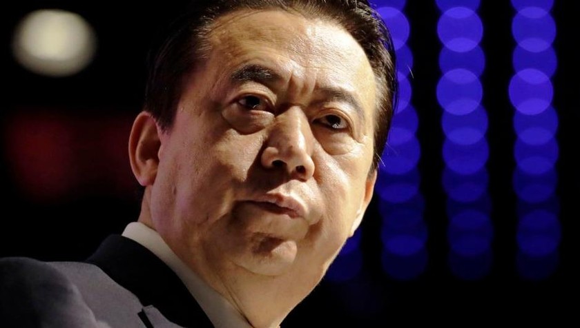 Cựu Giám đốc Interpol Meng Hongwei.