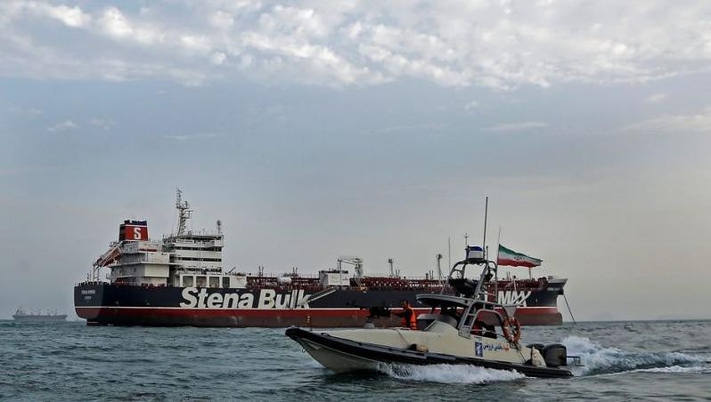 Tàu của Anh vừa bị Iran bắt giữ hôm cuối tuần qua.