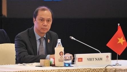 Thứ trưởng Ngoại giao Nguyễn Quốc Dũng - Trưởng SOM ASEAN Việt Nam. Ảnh: Chinhphu.vn