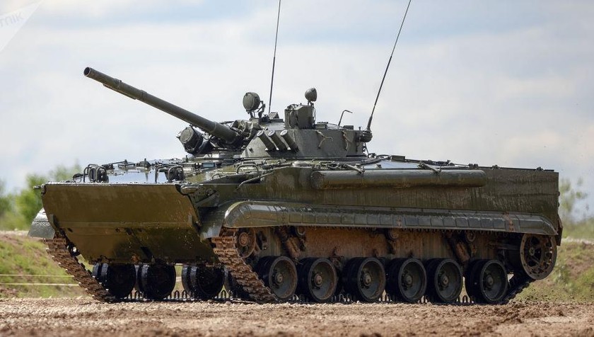 Xe chiến đấu bộ binh BMP-3 của Nga.