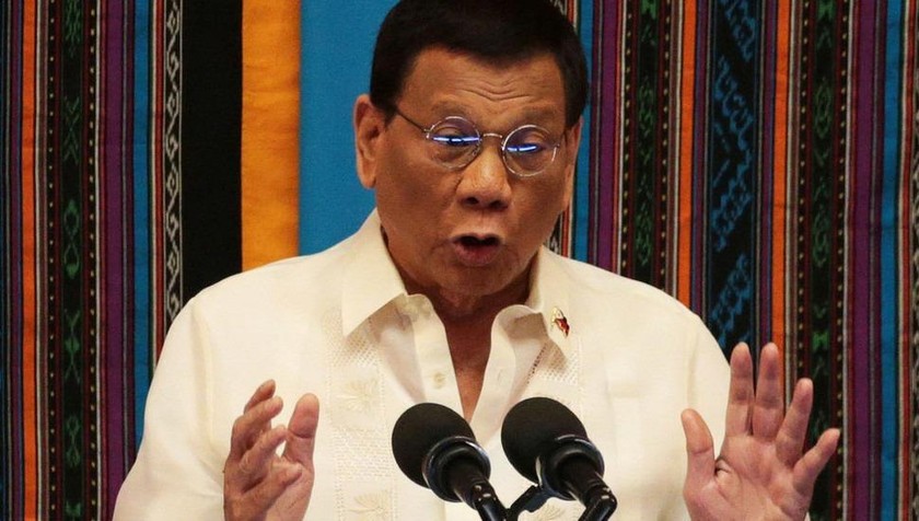 Tổng thống Phillipnes Rodrigo Duterte.