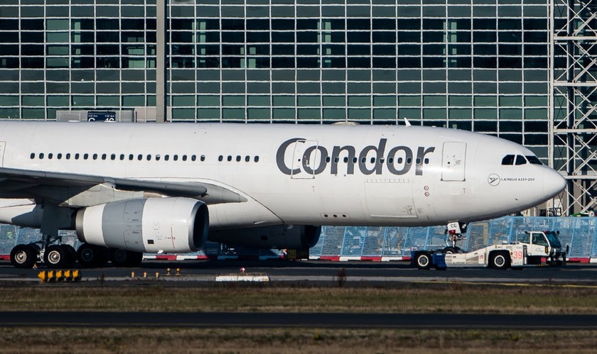 Một máy bay của hãng hàng không Condor.